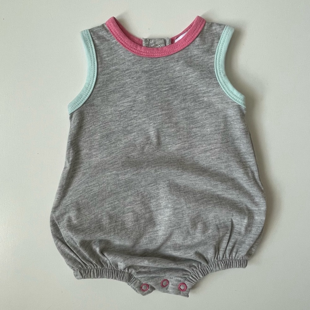 Splendid Infant Girls Pippa Ruffle Onesie - 0-3M